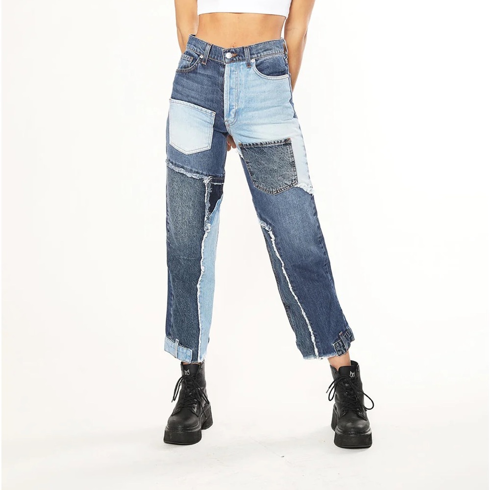 Revice Patchwork Jeans - image 1